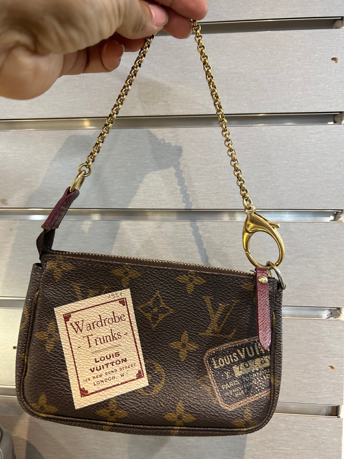 Louis Vuitton Pochette Accessoires Limited Edition Monogram Canvas Mini
