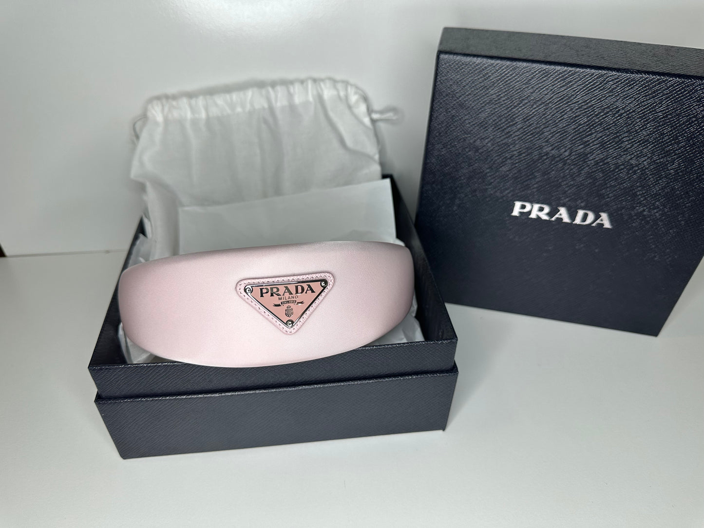 Prada Nylon Headband w/Tags